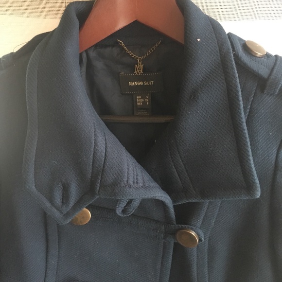 Mango Pea Coat - Picture 2 of 8